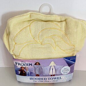DISNEY FROZEN HOODED TOWEL 22"x51" 100% cotton - NWT
